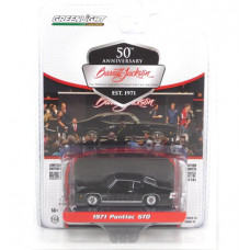 37300F-GRL PONTIAC GTO (Lot №1030.1) 1971 Starlight Black, 1:64